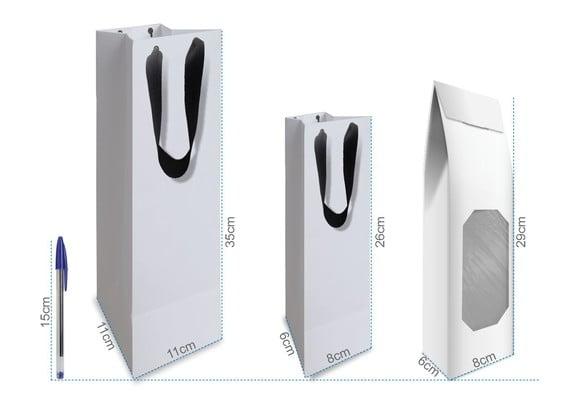 Sacola Mini Garrafa Personalizada. Mod021.