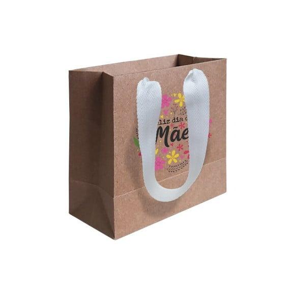 Sacolinha com Alça, Dia das Mães, Personalizada. Mod.01.