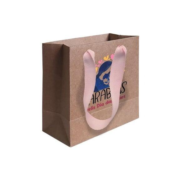Sacolinha com Alça, Dia das Mães, Personalizada. Mod.09.