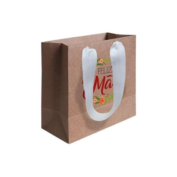 Sacolinha com Alça, Dia das Mães, Personalizada. Mod.10.