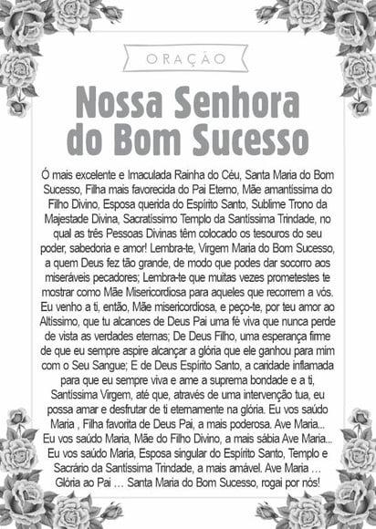 Santinho Nossa Senhora do Bom Sucesso. Pcte c/ 250 Unids