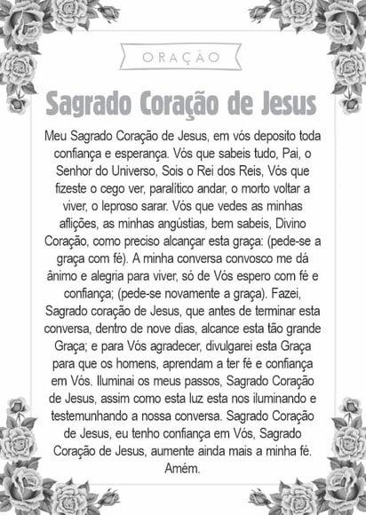 Santinho Sagrado Coração de Jesus. Pcte c/ 250 Unids