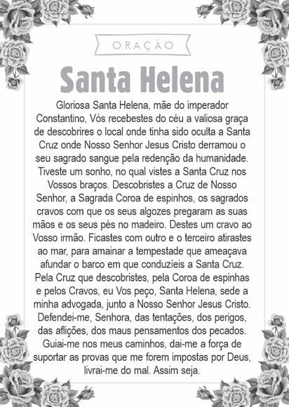 Santinho Santa Helena. Pcte c/ 250 Unids