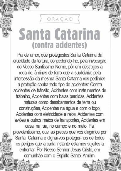 Santinho Santa Catarina. Pcte c/ 250 Unids