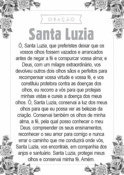 Santinho Santa Luiza. Pcte c/ 250 Unids