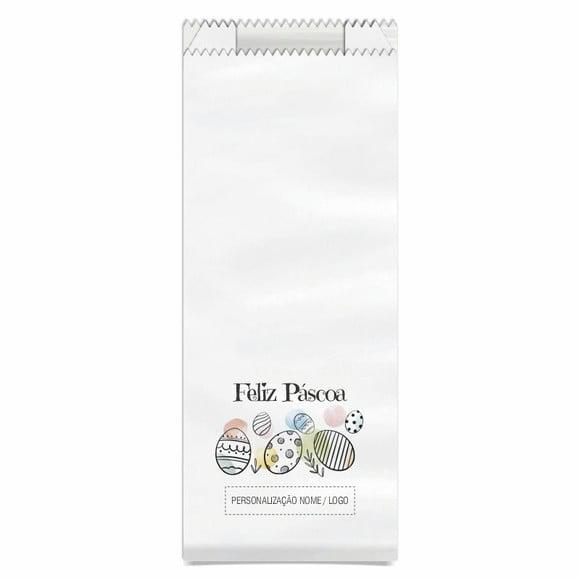 Saquinho de Papel Páscoa, Personalizado. Mod.09.
