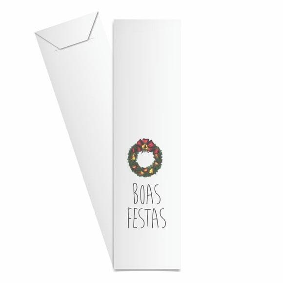 SAQUINHO DE PAPEL PORTA TALHERES PERSONALIZADO NATAL