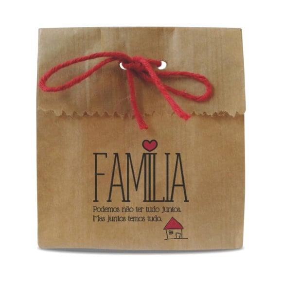 SAQUINHO PAPEL PERSONALIZADO - FAMÍLIA