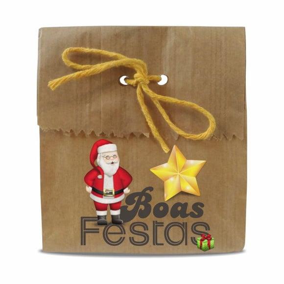 SAQUINHO PAPEL PERSONALIZADO - NATAL / ANO NOVO