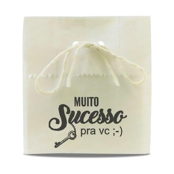 SAQUINHO PAPEL PERSONALIZADO - SUCESSO