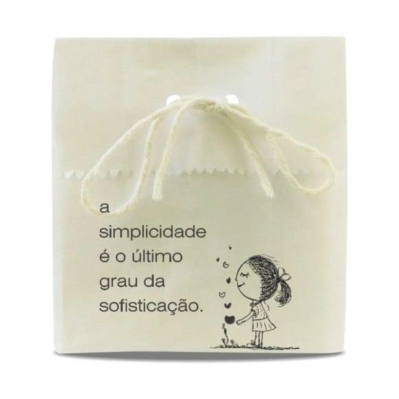 SAQUINHO PAPEL PERSONALIZADO - SIMPLICIDADE