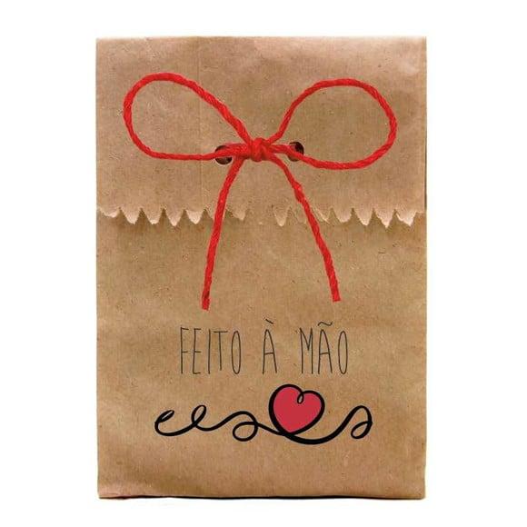 SAQUINHO PAPEL PERSONALIZADO. C/ FURO E CORDÃO - FRASES