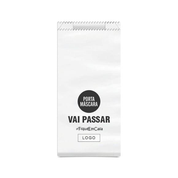 SAQUINHO PORTA MÁSCARA PERSONALIZADO