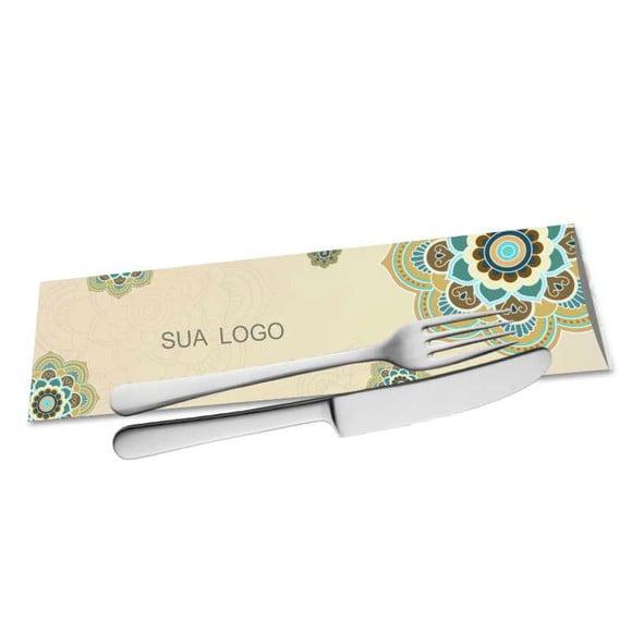 Saquinho porta talher personalizado