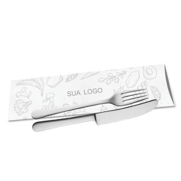 Saquinho porta talher personalizado