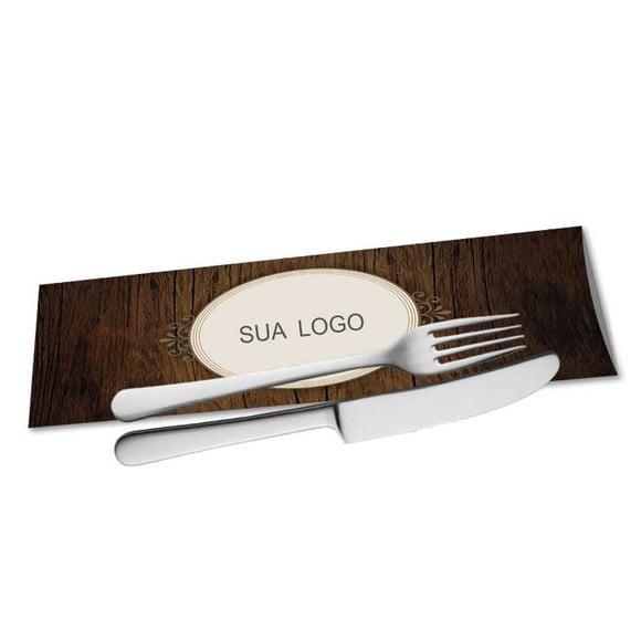 Saquinho porta talher personalizado