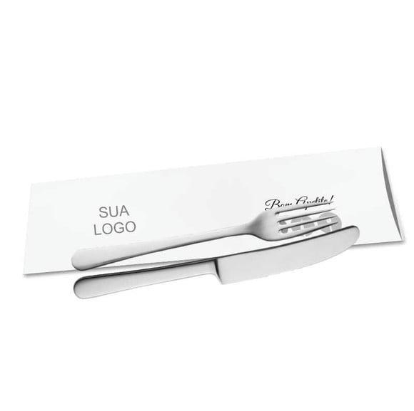 Saquinho porta talher personalizado