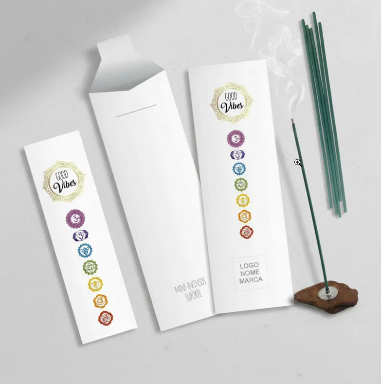 Lembrancinha Kit Incenso Japonês Sete Chakras Holístico Zen - 2