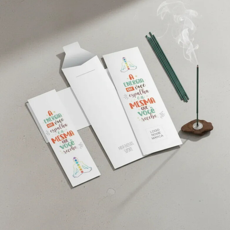 Lembrancinha Kit Incenso Japonês A Energia Que Você Espalha Cha