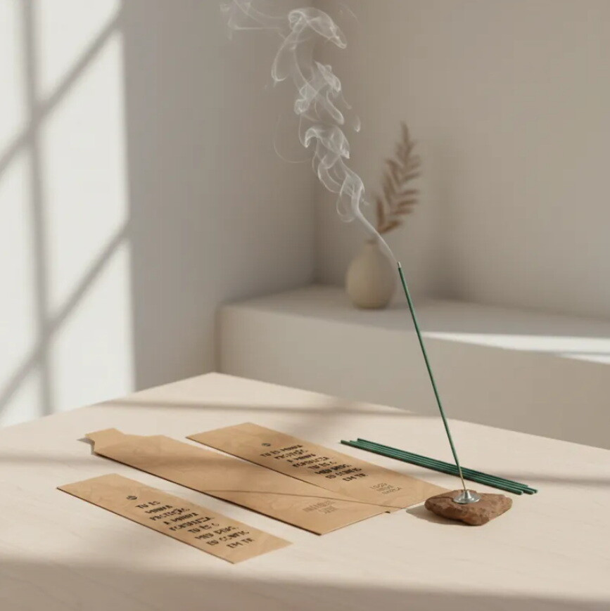 Lembrancinha Religiosa Kit Incenso Católico Deus Minha Fortaleza