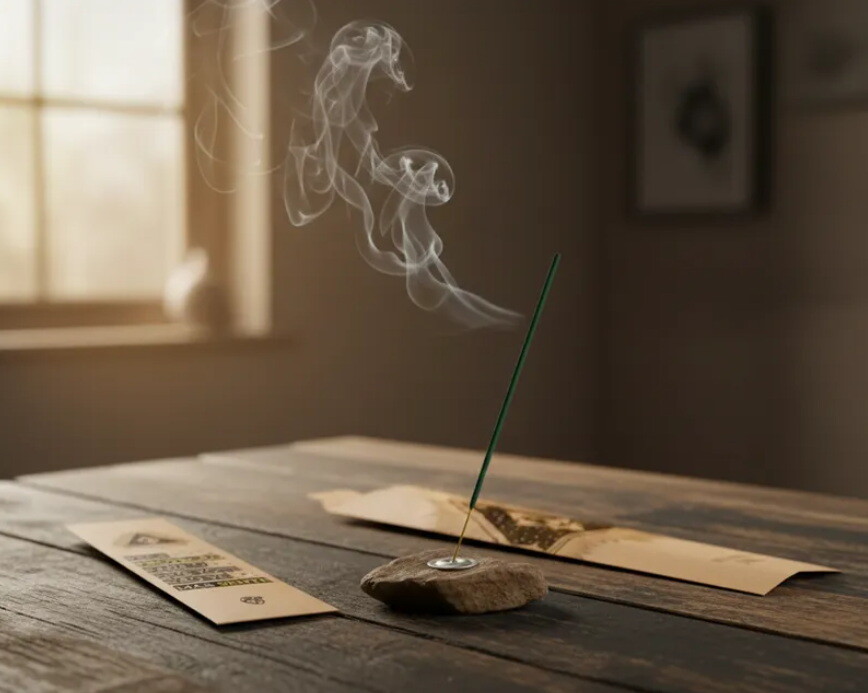 Kit Incenso Personalizado Proteção Intuição Esotérico Mimo -