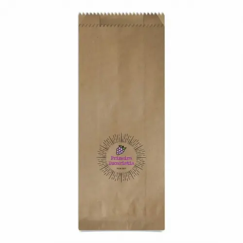 1ª Eucaristia - Saquinho Kraft Simples Personalizado