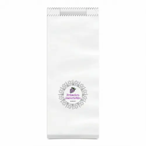 1ª Eucaristia - Saquinho Kraft Simples Personalizado