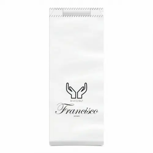 Batismo - Saquinho Kraft Simples Personalizado
