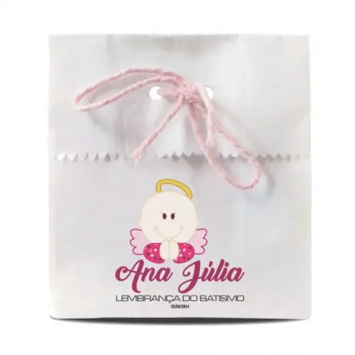 BATISMO - SAQUINHO PAPEL PERSONALIZADO - MOD.01
