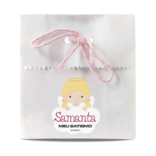 BATISMO - SAQUINHO PAPEL PERSONALIZADO - MOD.16