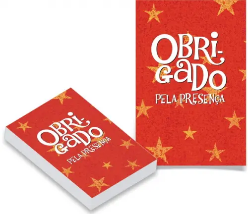 BLOCO DE ANOTAÇÕES COMEMORATIVO