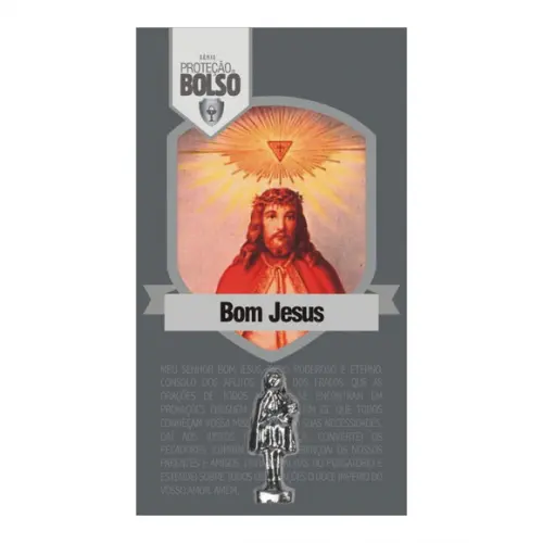 BOM JESUS | CARTÃO DE BOLSO + MINI IMAGEM