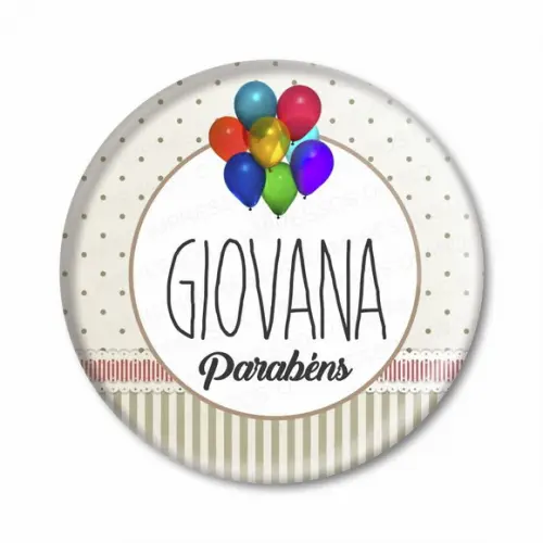 Boton aniversário