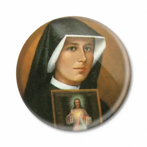 Boton de Santa Faustina