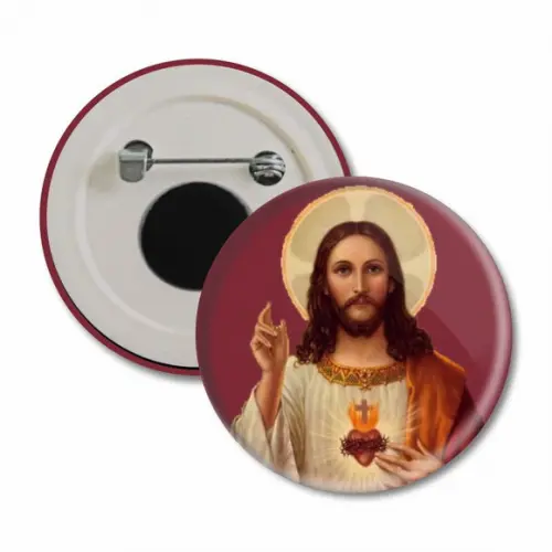 Boton Sagrado Coração de Jesus