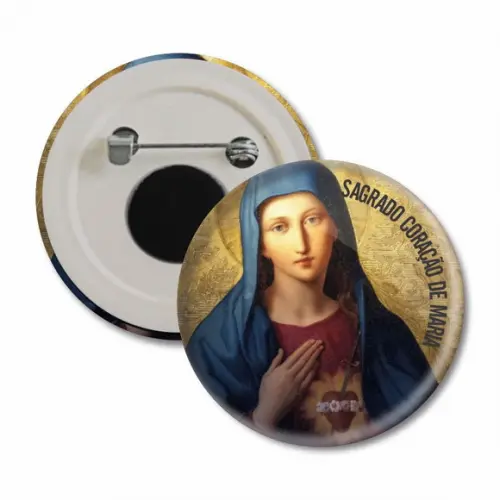 Boton Sagrado Coração de Maria