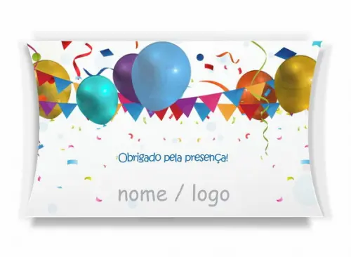 Caixa Travesseiro / Almofada Personaliz. Comemorativo. Mod7