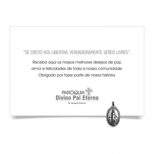 CARTÃO DE FELICITAÇÕES PERSONALIZADO + PINGENTE + ENVELOPE.