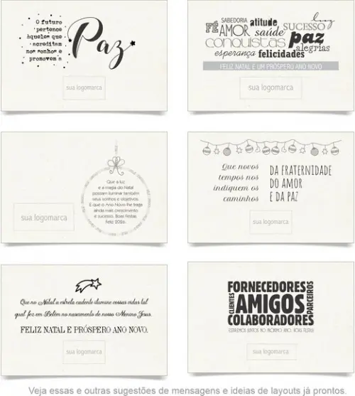 Cartão de Natal Person. com Dobra, Reciclado + Cor 40-015