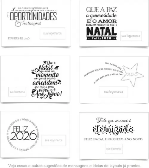 Cartão de Natal Personalizado