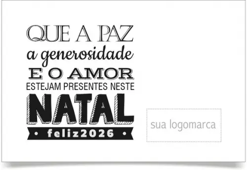 Cartão de Natal Personalizado 10-001.