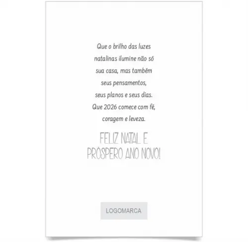 Cartão de Natal Personalizado 10-049.