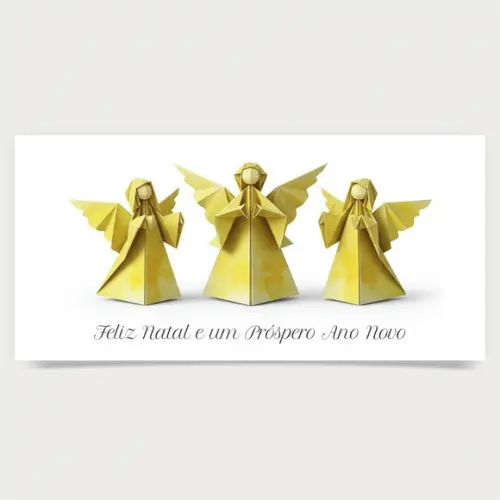 Cartão de Natal Personalizado Estreito, 25-038