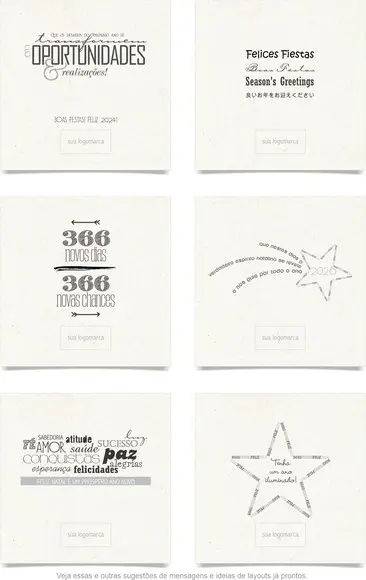 Cartão de Natal Quadrado Personalizado Reciclado 41-001