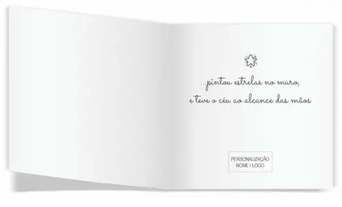 Cartão de Pintar + Lápis de Cor, Personalizado. Felicidades!
