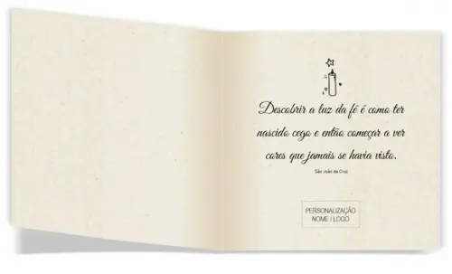 Cartão de Pintar + Lápis de Cor, Personalizados. Anjo.