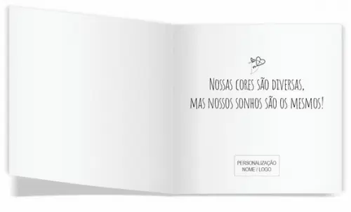 Cartão de Pintar + Lápis de Cor, Personalizados. Energia.