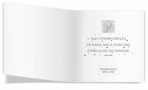 Cartão de Pintar + Lápis de Cor, Personalizados. Pianista