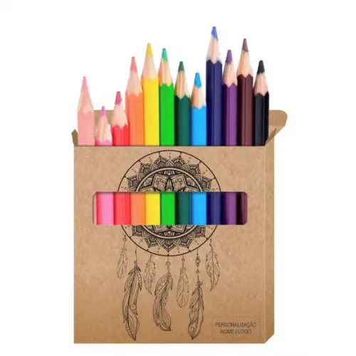 Cartão de Pintar + Lápis de Cor, Personalizados. Sonhos.