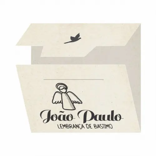 Cartão personalizado Batismo + medalhinha